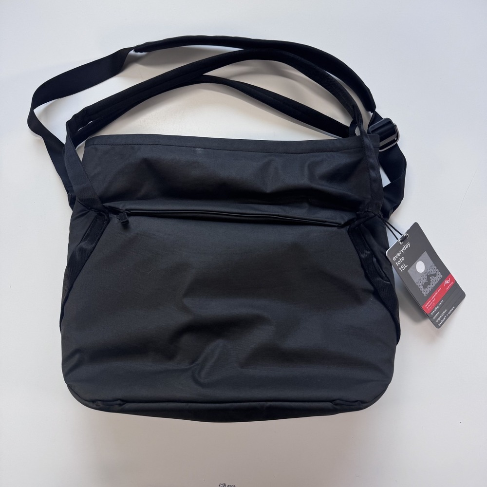 PEAK DESIGN Everyday Tote 15L Black Camera Bag Travel Everyday Carryall Pockets